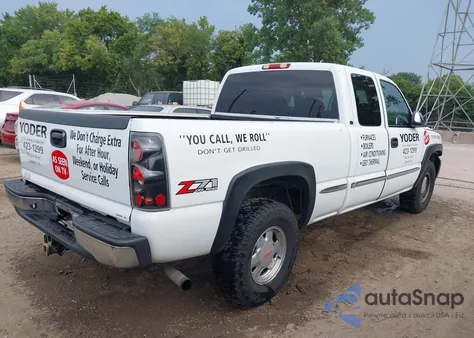 2002 GMC Sierra 1500 Sle из США, поврежденный, VIN 2GTEK19T821144874